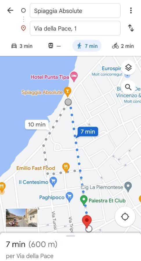 Profumo Di Mare Apartment Трапани Екстериор снимка